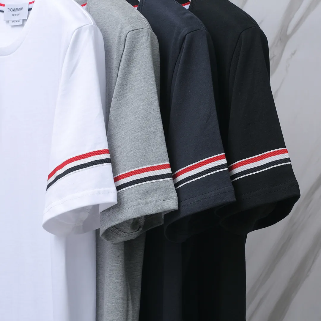 ：T 020（TB T ） THOM BROWNE TB 230 T 230 Authentic Factory Quality Same Style + Authentic Size：0/1/2/3/4 ：White/Black/Navy Blue/Gray